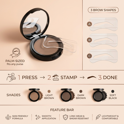 VelouraSecrets Brow Stamp